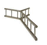 Actual Size - Round N Square 'Y' Rail