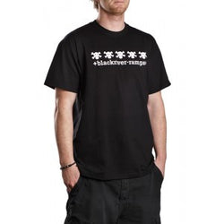 Blackriver Ramps Short Sleeve T.Shirt - 5 Skulls - Black